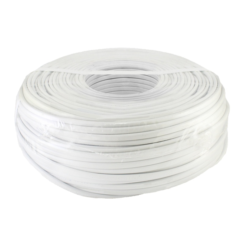 Провод ПуГВВнг(А)-LS Промэко 2х2,5 мм², белый (бухта-100 п.м.) ГОСТ 31947-2012