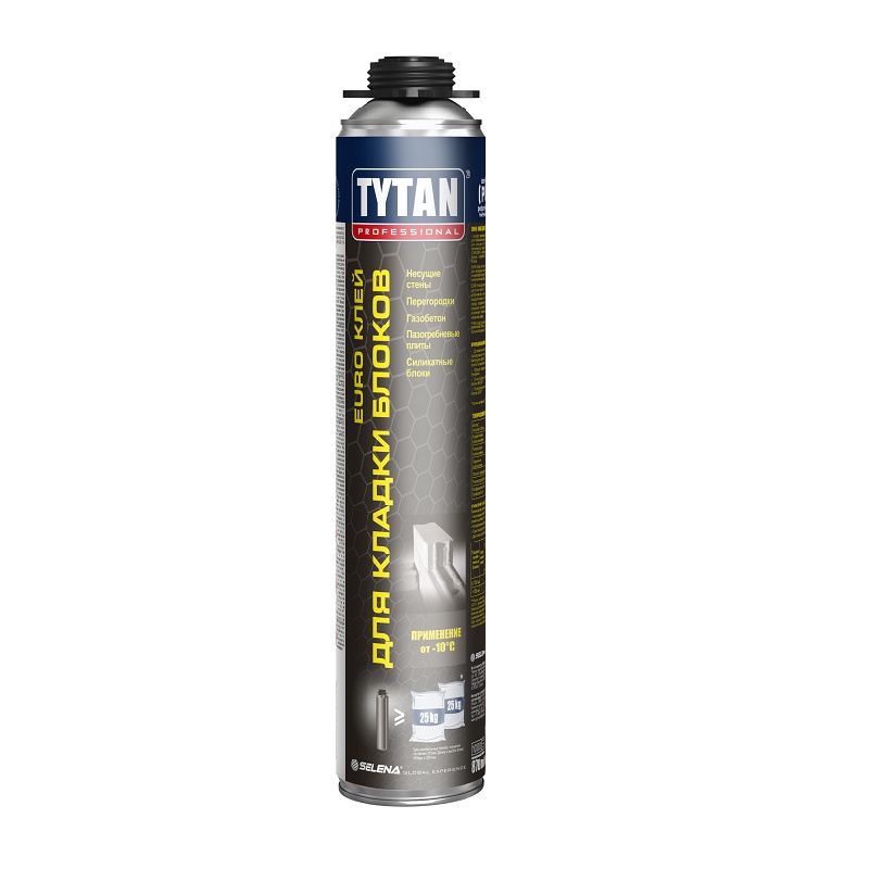 Клей для кладки блоков Tytan Euro Gun 870 мл