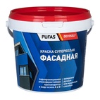 Краска фасадная Pufas Decoself основа A белая мороз. (1,4 кг)