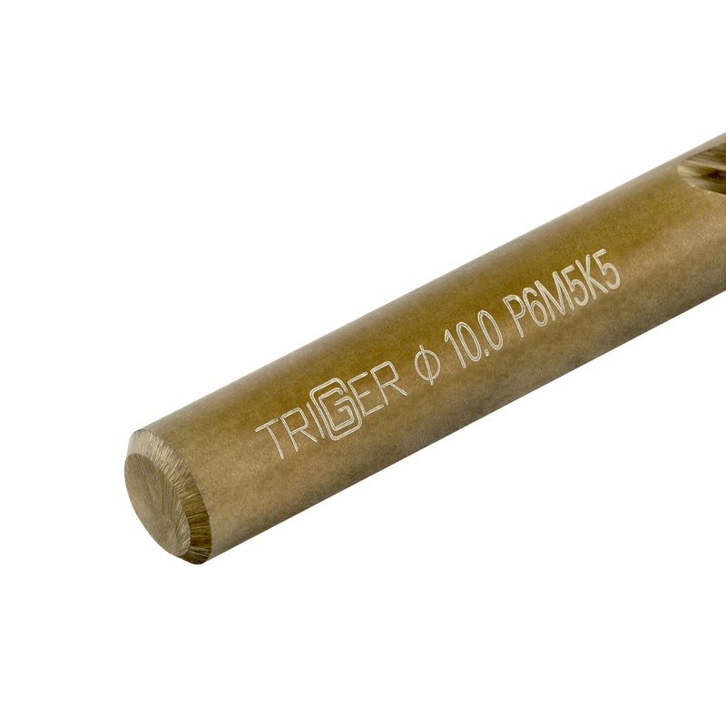 Сверло по металлу Trigger 74300 Кобальт 10,0 мм Р6М5К5