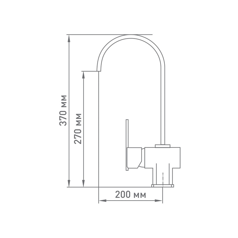 Смеситель для кухни Mix&Fix Flash 5005