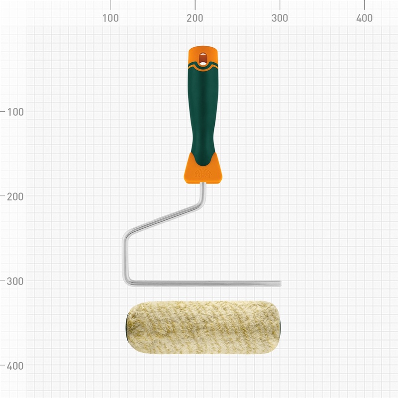 Валик фасадный Варяг 32826 полиамид с бюгелем, ворс 20 мм, 180 мм