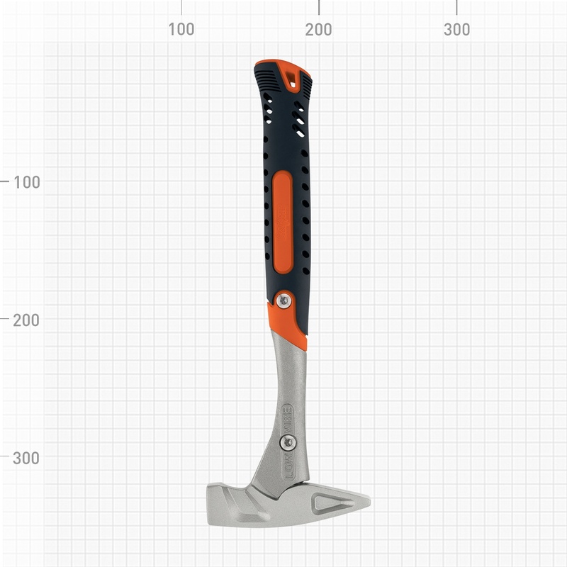 Молоток-гвоздодер Варяг 85325 кованый, с амортизатором, 0,5 кг