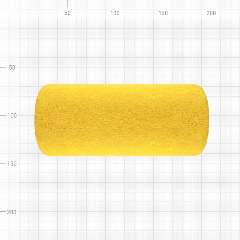 Валик Biber 31601 Гросс, фасадный полиакрил, ворс 18 мм, 180 мм