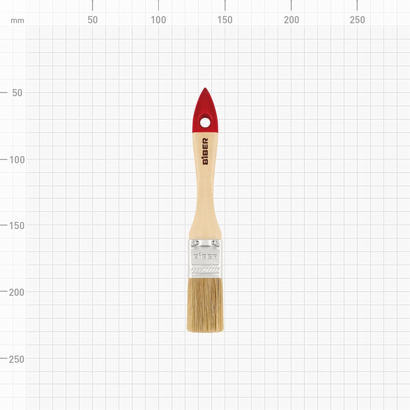 Кисть флейцевая Biber 31111 Эконом 25 мм