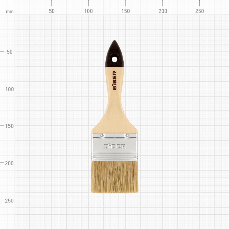 Кисть флейцевая Biber 31125 Стандарт 63 мм