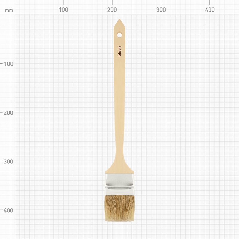 Кисть радиаторная Biber 31174 63 мм