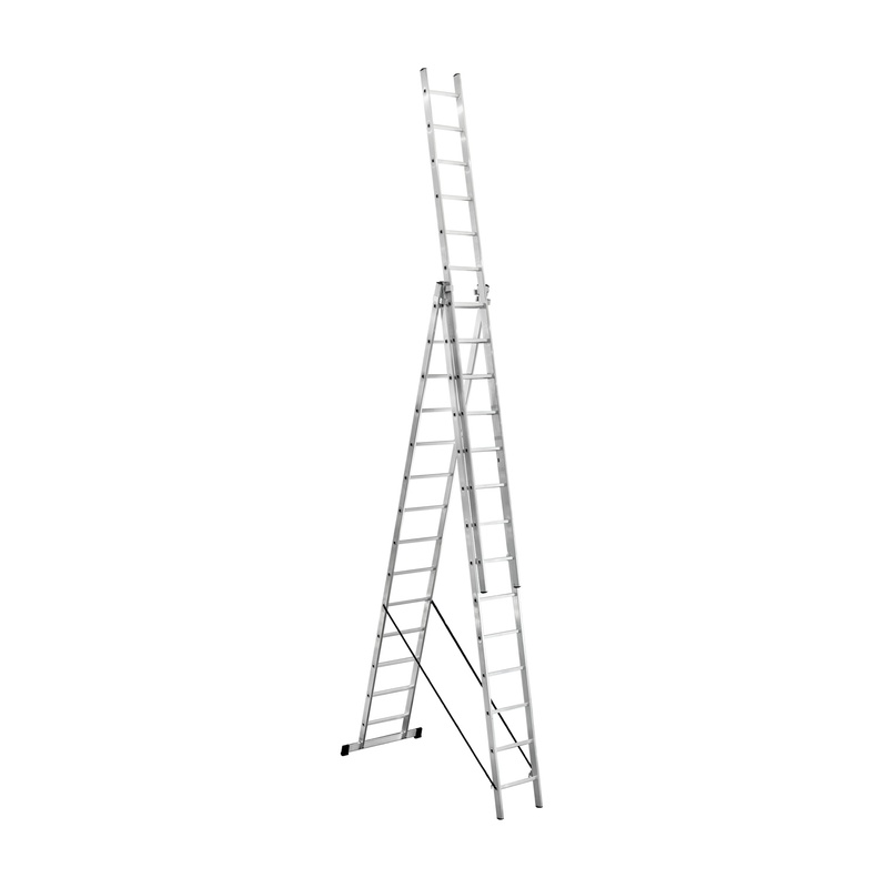 Лестница универсальная Biber 98214 3-х секционная 14 ступеней