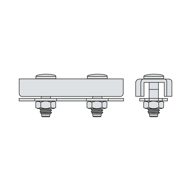 Зажим троса SWFS Duplex M3 (4 шт)