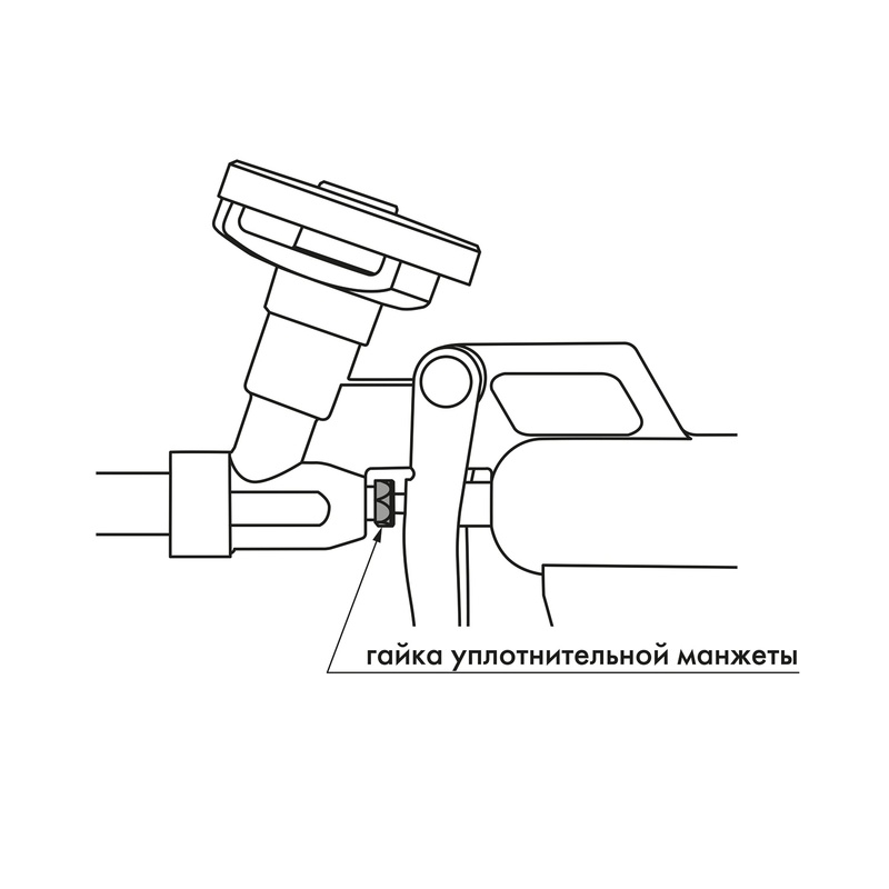 Пистолет для монтажной пены Biber 60113 Стандарт