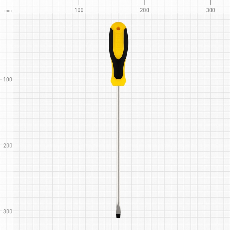 Отвертка Biber 85535 Эксперт SL 5х200 мм