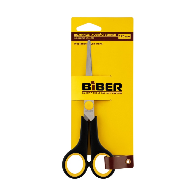Ножницы Biber 67052 хозяйственные 175 мм