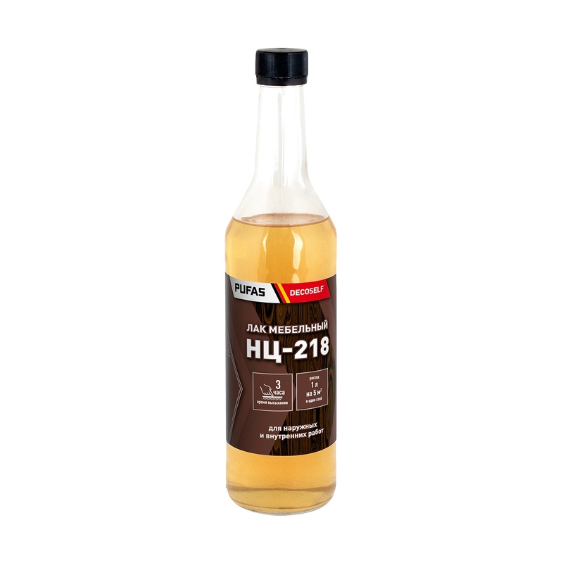 Лак НЦ-218 Pufas Decoself (0,5 л)