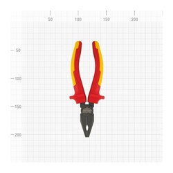 Плоскогубцы Варяг 87021 диэлектрические 1000В, 160 мм