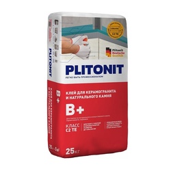 Клей для плитки и камня Plitonit B+ (25 кг)