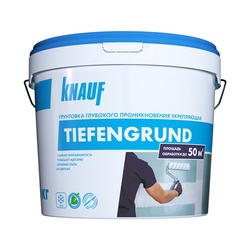 Грунтовка глубокого проникновения Knauf Tiefengrund универсальная (5 кг)