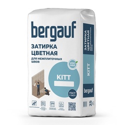 Затирка Bergauf Kitt серая, 1-5 мм, 25 кг