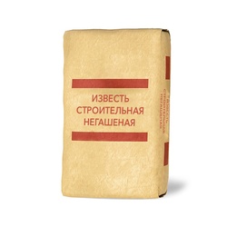 Известь строительная негашеная, 50 кг