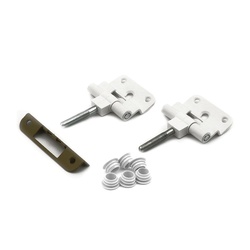 Стоевые дверной коробки Olovi, М21, белая, правая, 3 петли