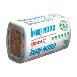 Плита ТеплоKnauf Норд 033, 1250х600х50 мм (12 шт.)