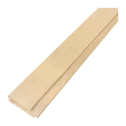 Вагонка Европрофиль 12х82(90)х1000 мм, осина, сорт Экстра (10 шт.)