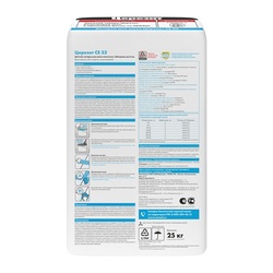 Затирка Церезит CE 33 S №01 белый, 25 кг